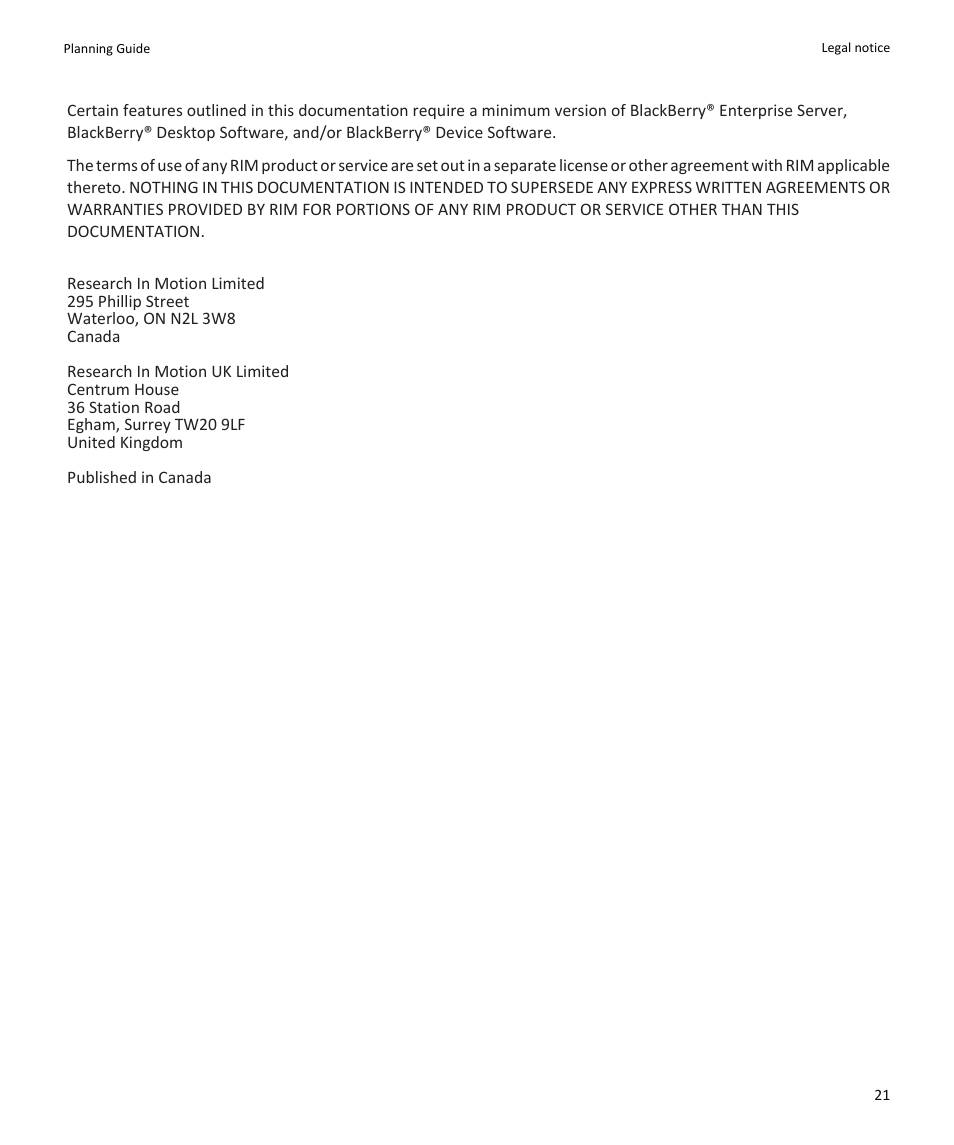 Blackberry SWD-1000192-0414013325-001 User Manual | Page 23 / 23