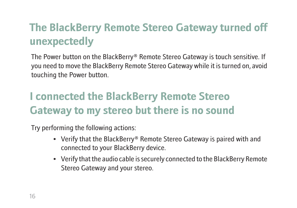 Blackberry MAT-17698-001 User Manual | Page 18 / 30