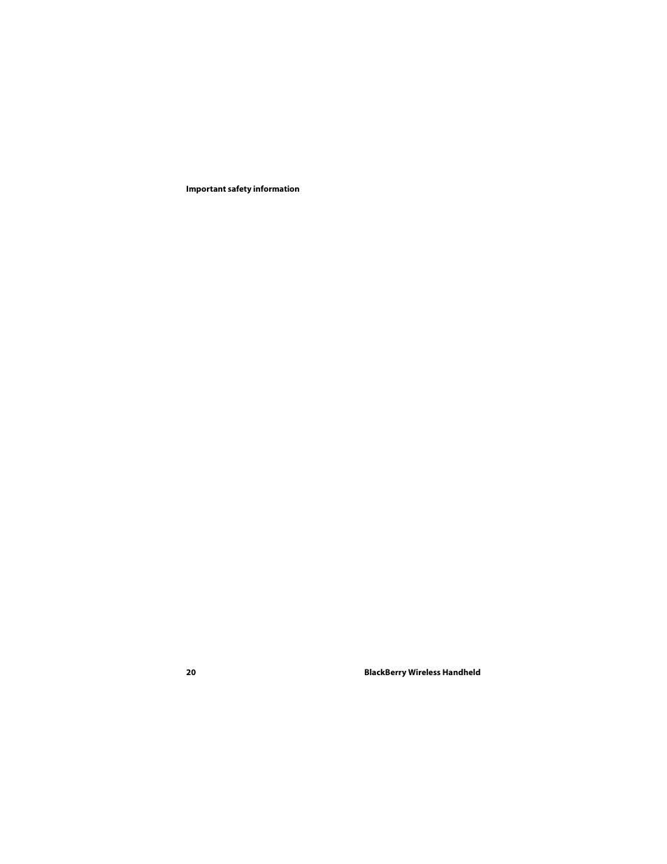 Blackberry RIM Wireless Handhelds 5810 User Manual | Page 20 / 76