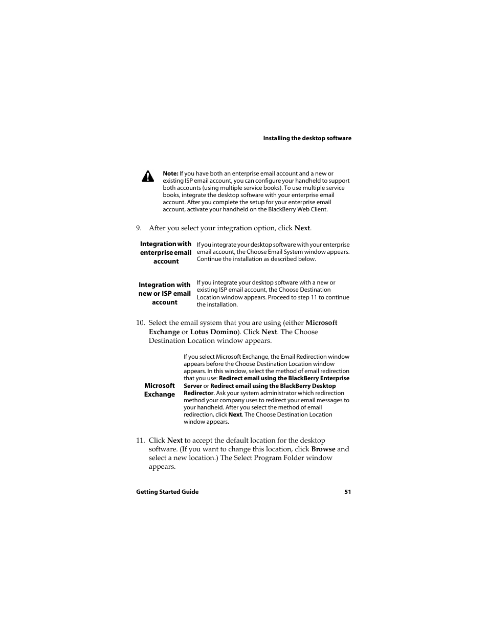 Blackberry RIM Wireless Handhelds 5810 User Manual | Page 51 / 76