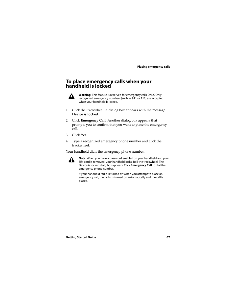 Blackberry RIM Wireless Handhelds 5810 User Manual | Page 67 / 76