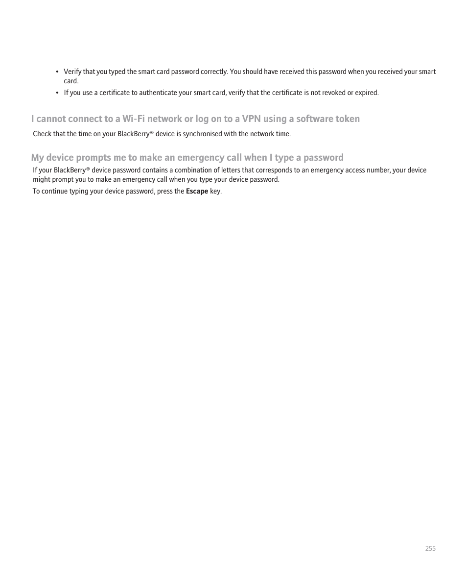 Blackberry Pearl 8120 User Manual | Page 257 / 293