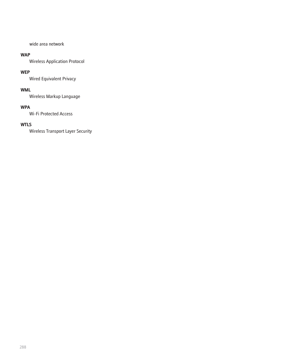 Blackberry Pearl 8120 User Manual | Page 290 / 293
