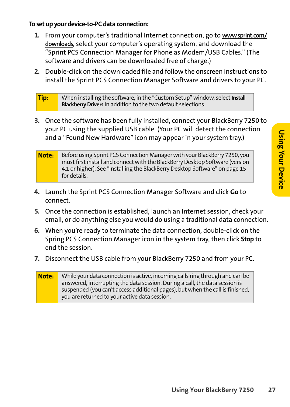 Blackberry 7250 User Manual | Page 34 / 57