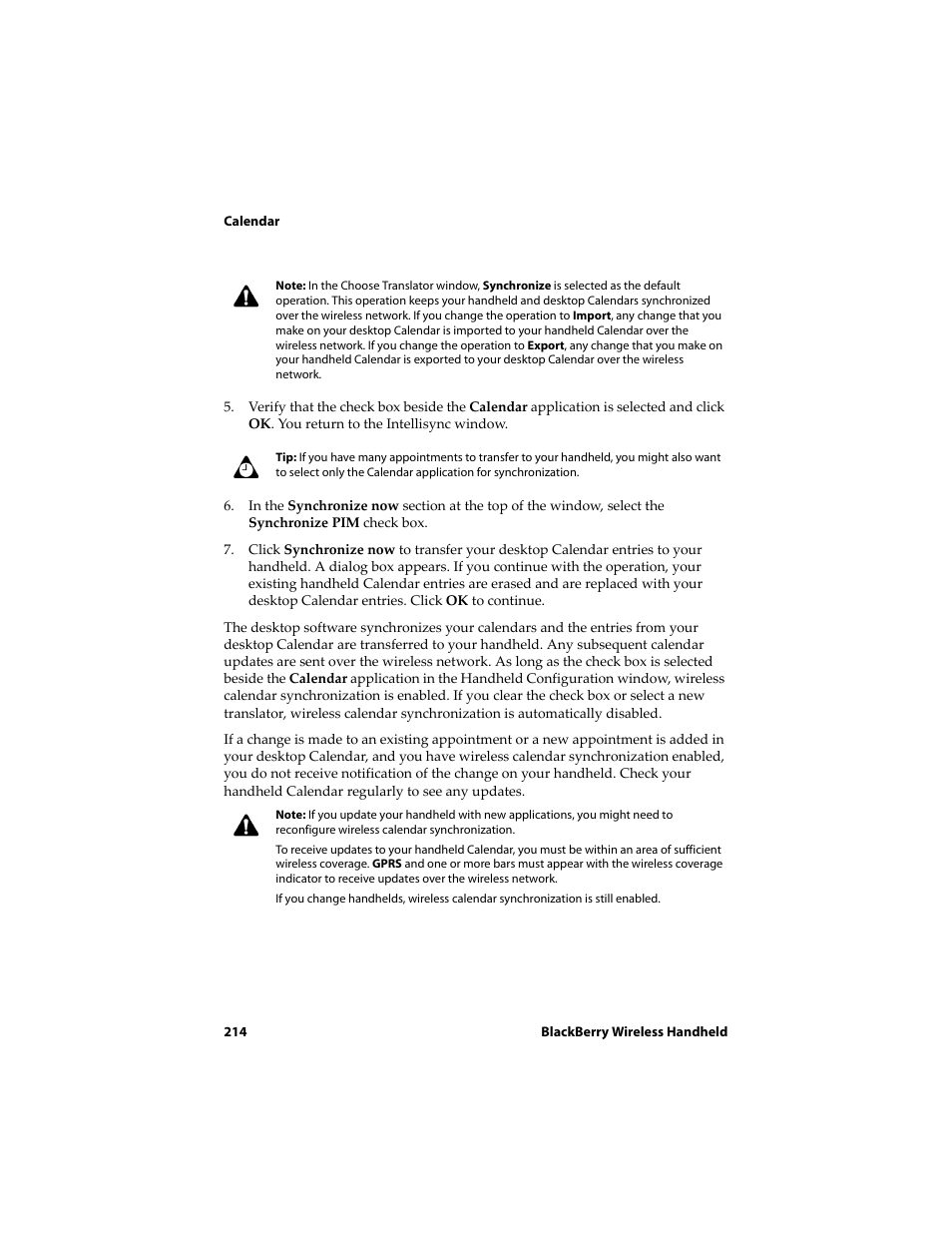Blackberry 6710 User Manual | Page 214 / 309