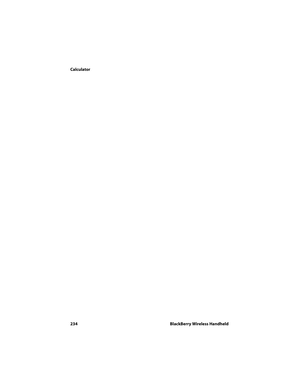 Blackberry 6710 User Manual | Page 234 / 309