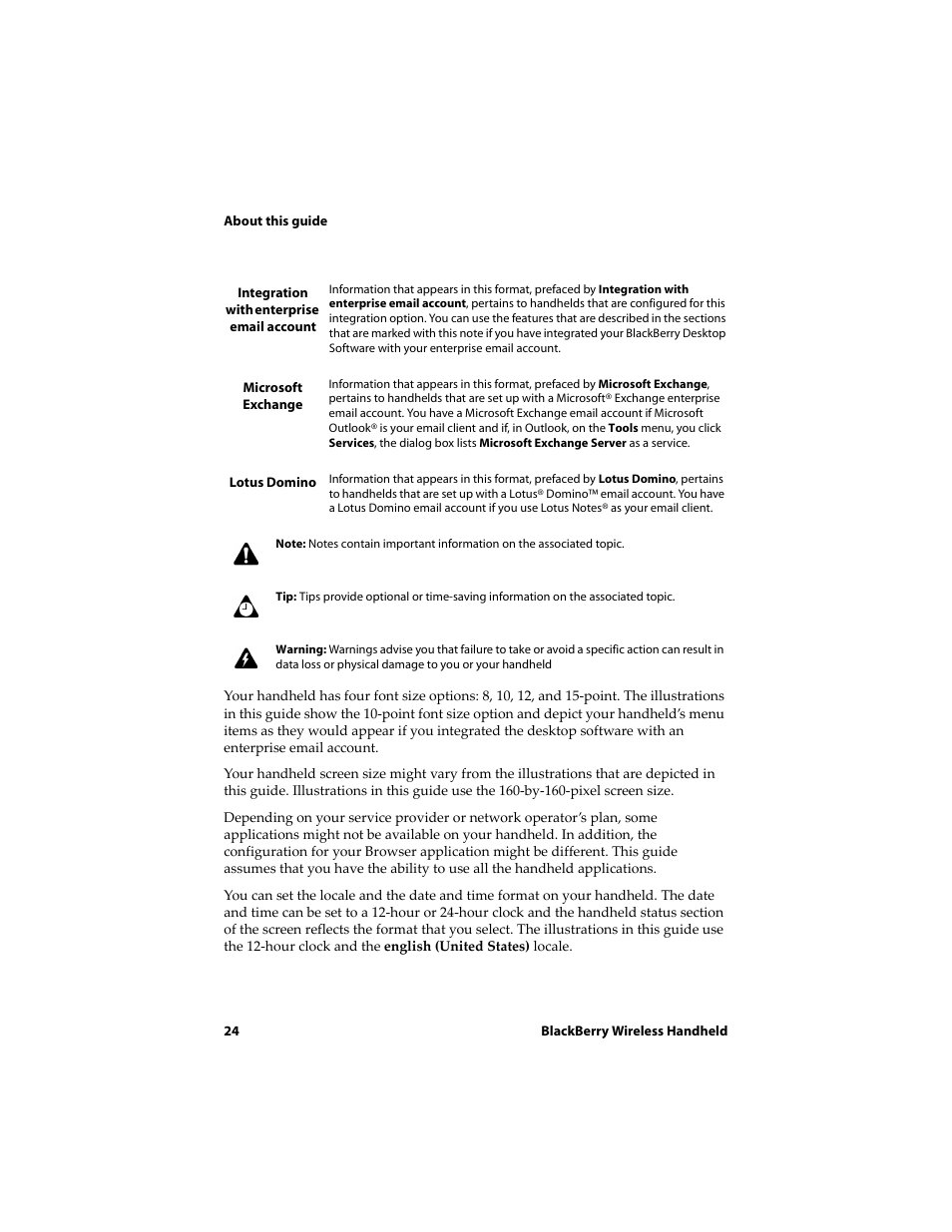 Blackberry 6710 User Manual | Page 24 / 309