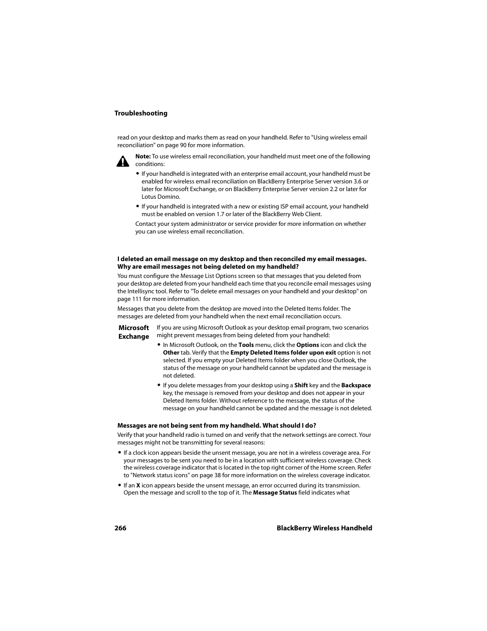 Blackberry 6710 User Manual | Page 266 / 309