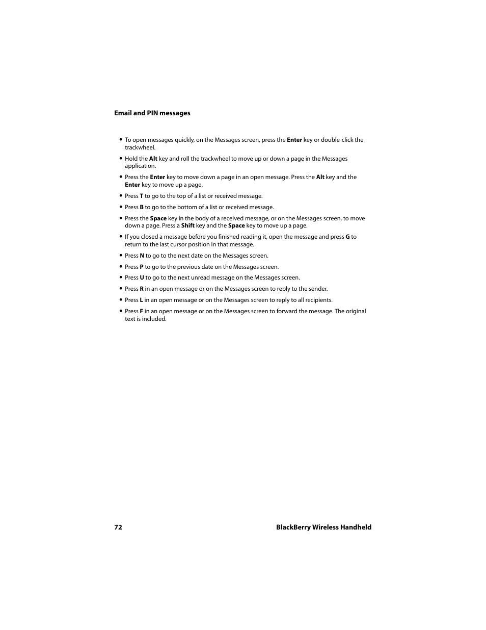 Blackberry 6710 User Manual | Page 72 / 309