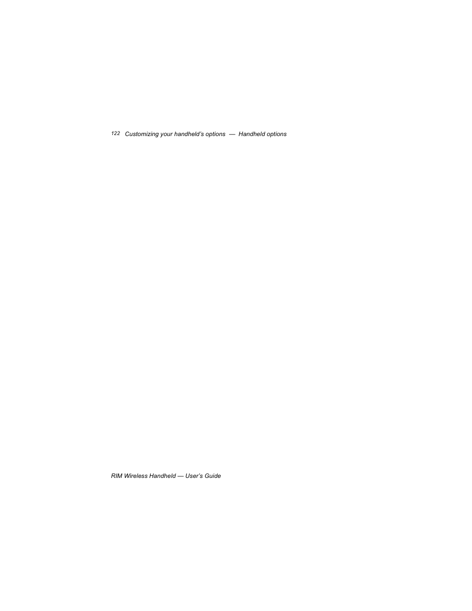 Blackberry RIM 950 User Manual | Page 122 / 153