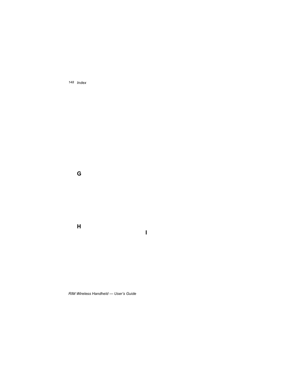 Blackberry RIM 950 User Manual | Page 148 / 153