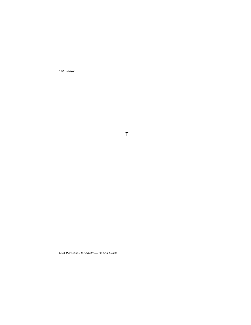 Blackberry RIM 950 User Manual | Page 152 / 153