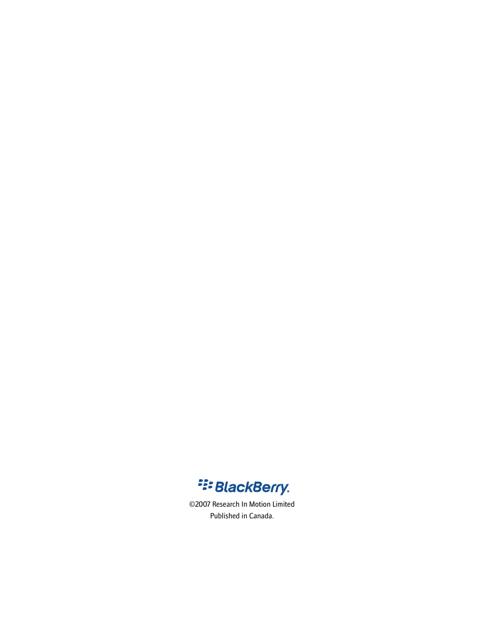 Blackberry Enterprise Server User Manual | Page 40 / 40