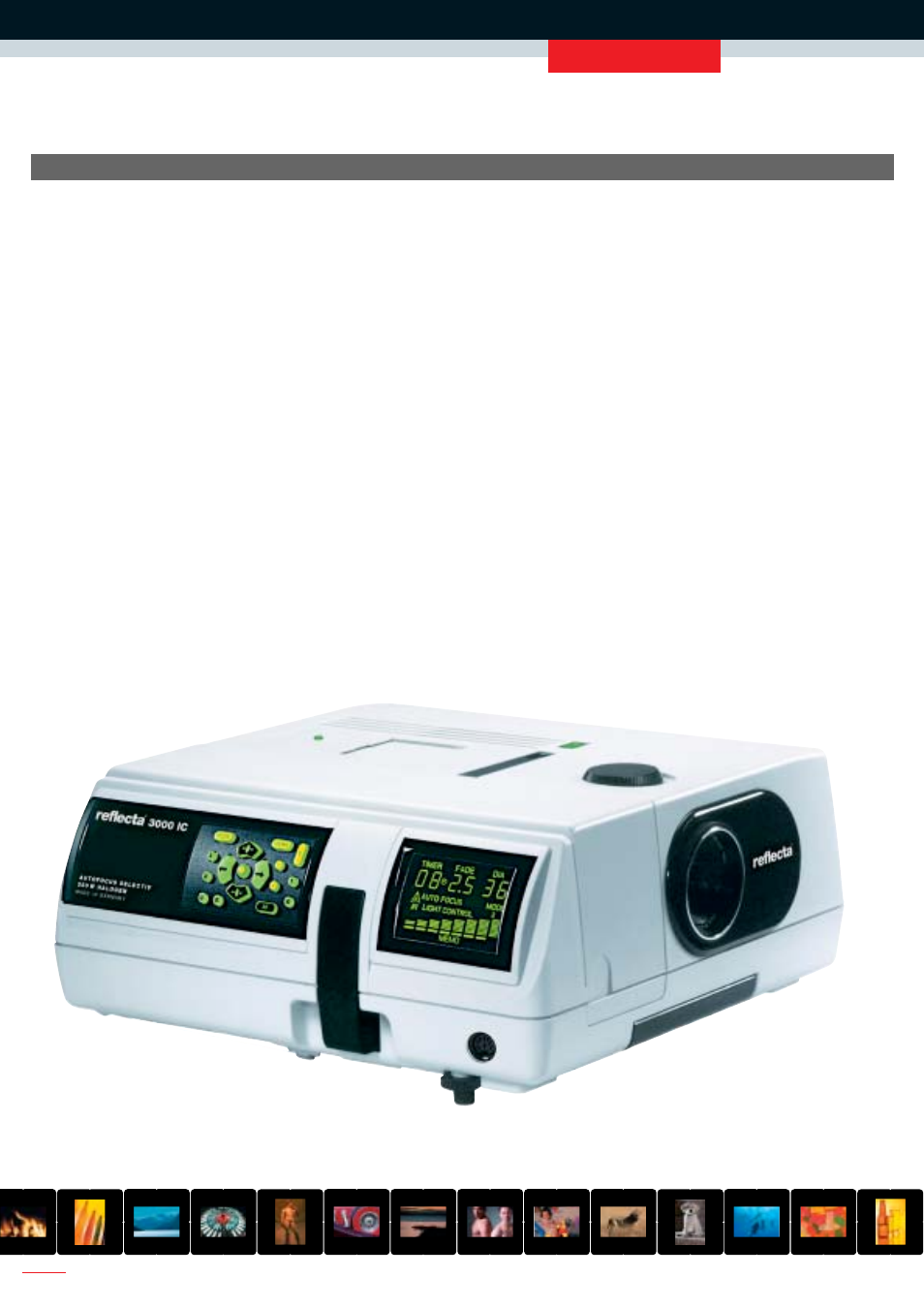 Reflecta 3000 ic, Series 3000 | Reflecta SERIES 3000 User Manual | Page 10 / 24