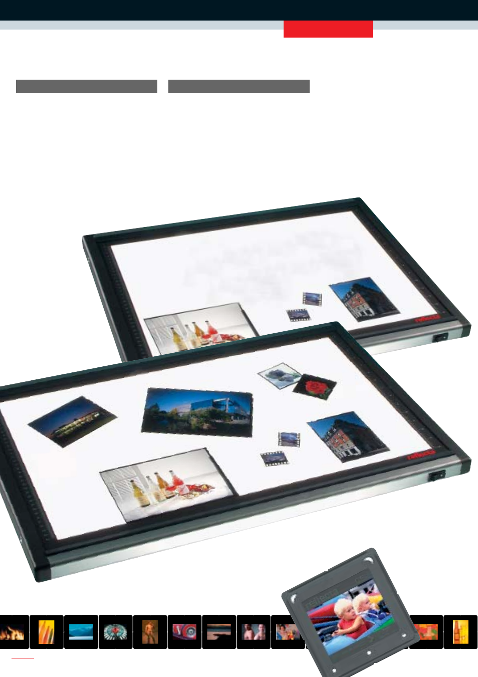 Light panel l1800, Light panel l1400, Light panels | Reflecta SERIES 3000 User Manual | Page 18 / 24