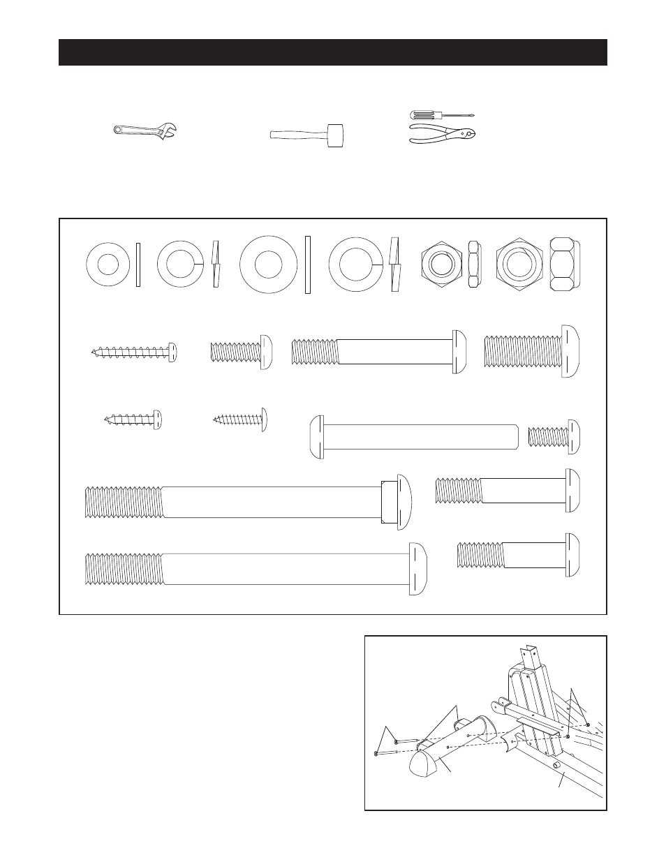 Ssembly | Reebok Fitness RL 645 RBEL79740 User Manual | Page 5 / 28