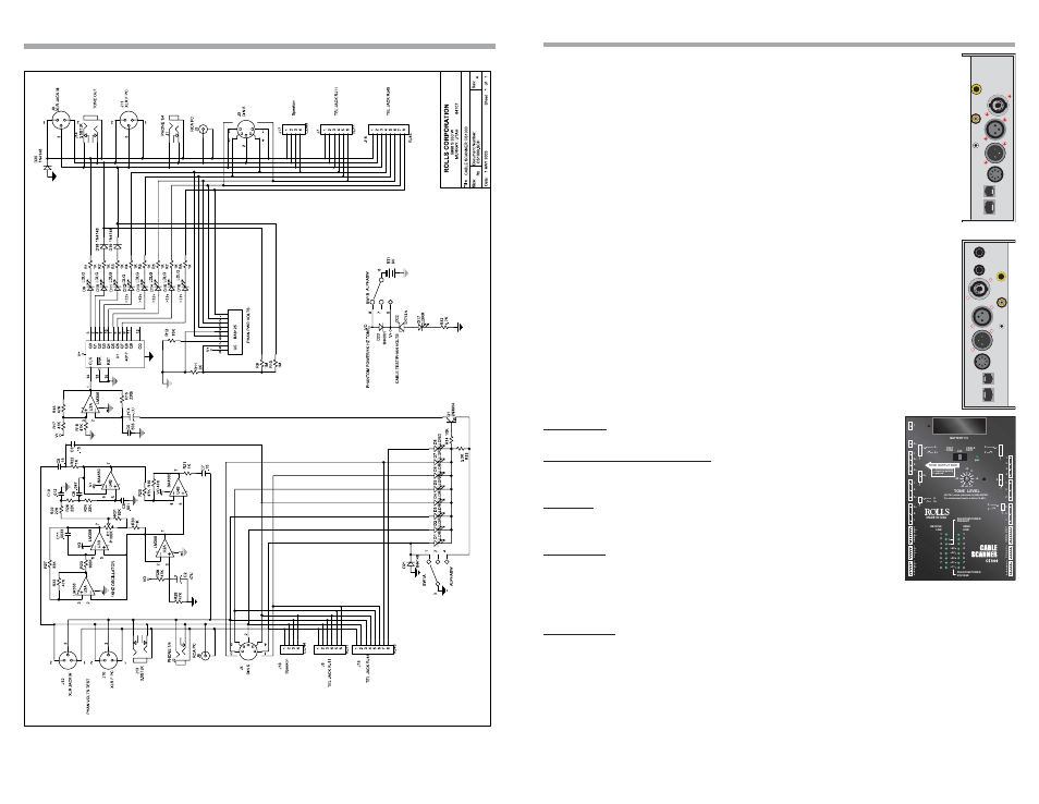 Rolls CABLE SCANNER CS1000 User Manual | Page 3 / 4