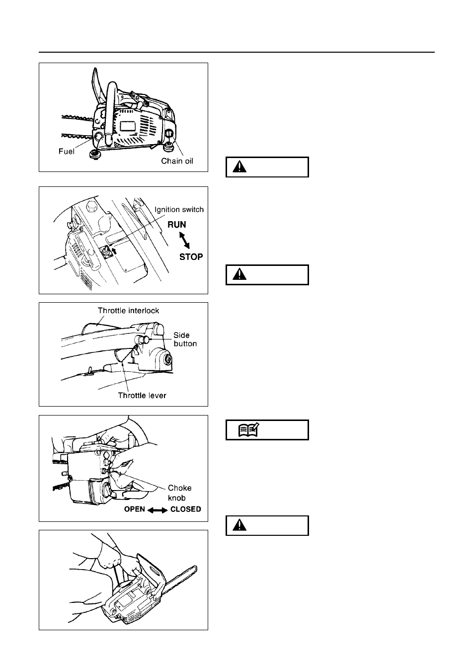 Operation | RedMax G310TS User Manual | Page 11 / 28