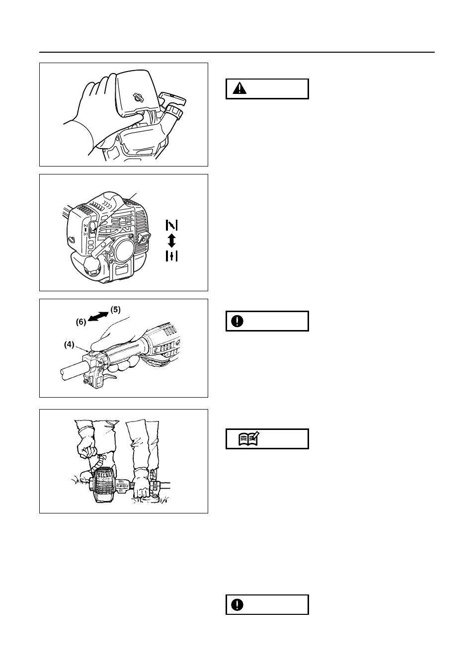 Operation | RedMax RECIPROCATOR SGCZ2500S User Manual | Page 16 / 32