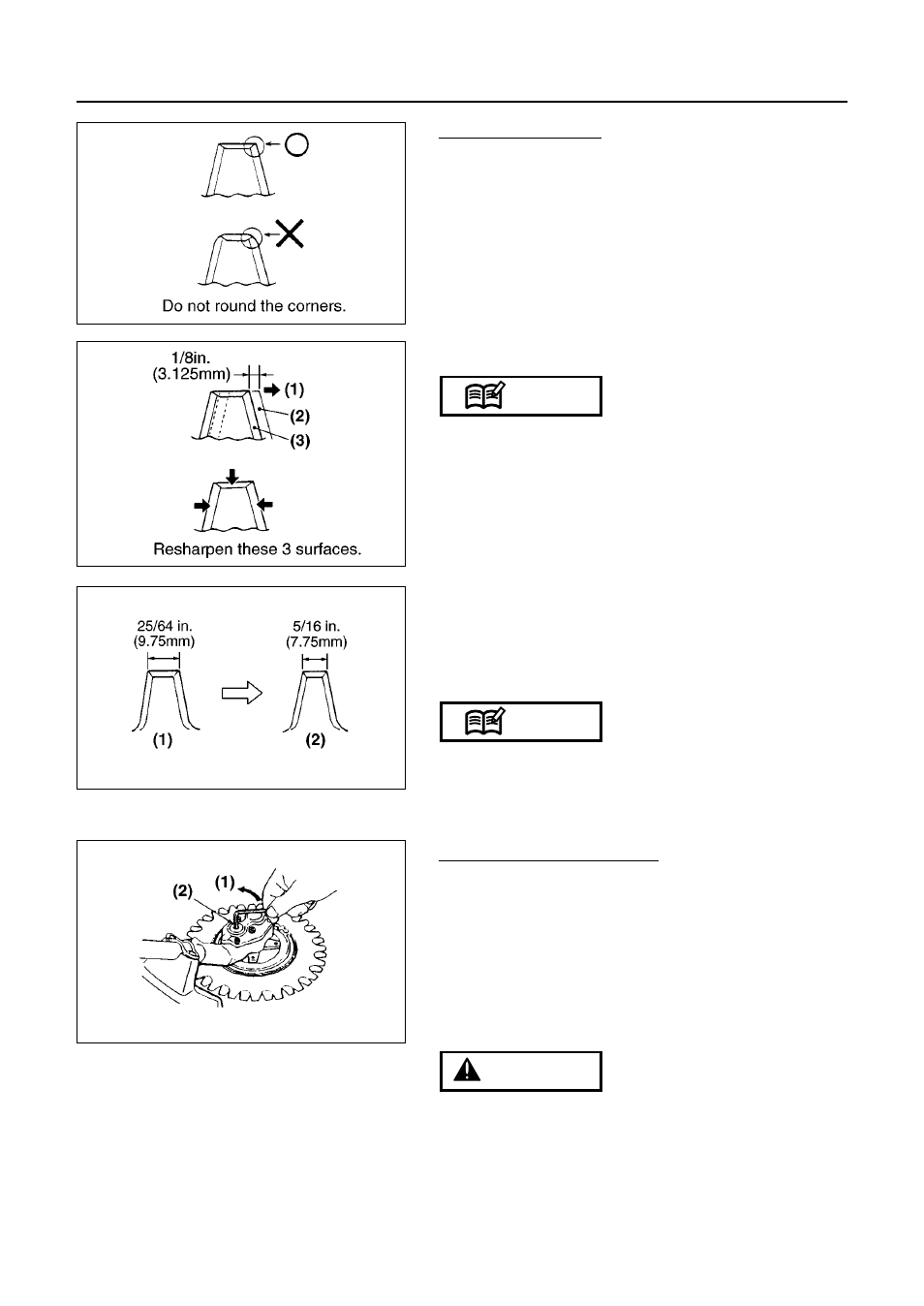 Maintenance | RedMax RECIPROCATOR SGCZ2500S User Manual | Page 20 / 32