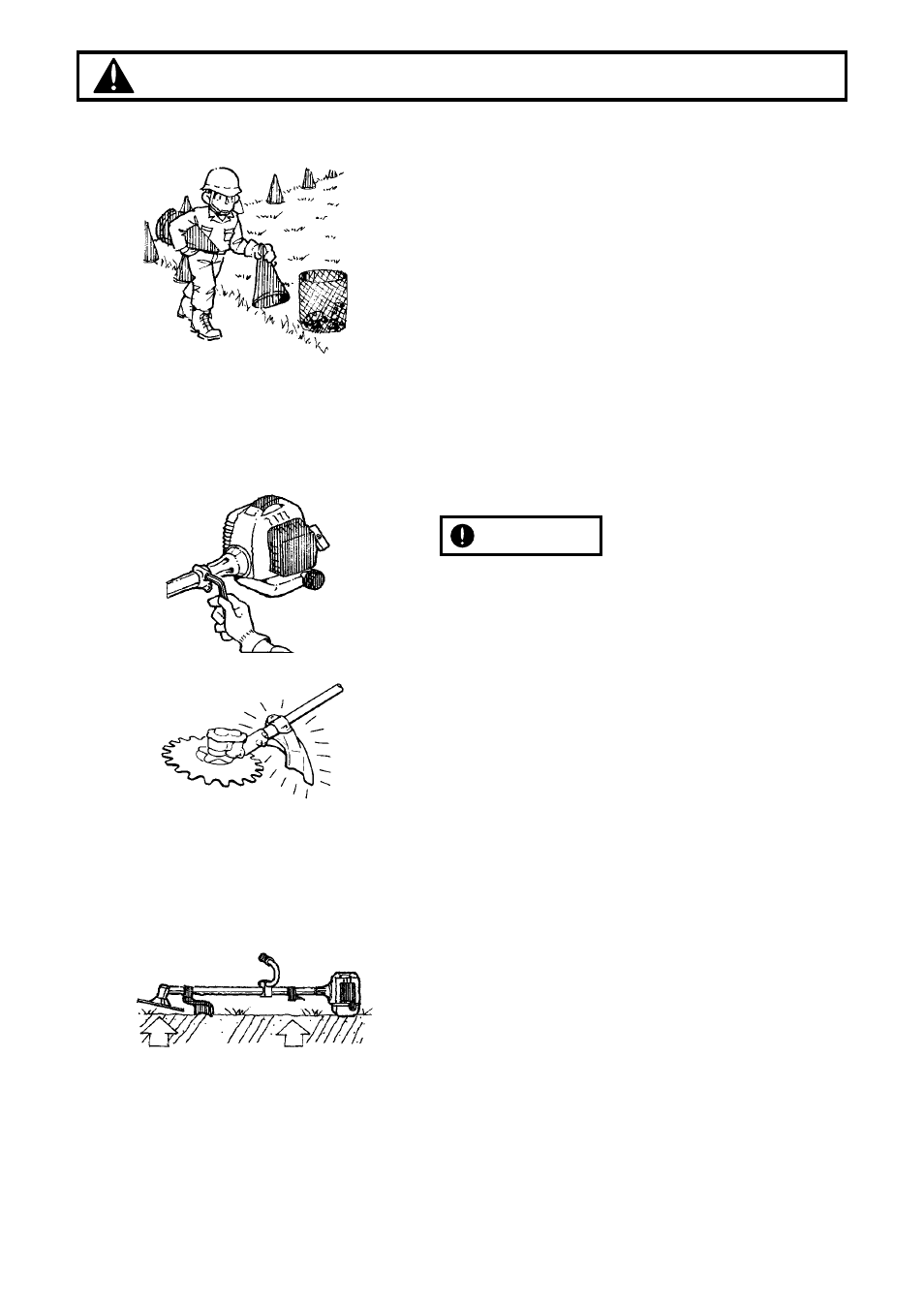For safe operation | RedMax RECIPROCATOR SGCZ2500S User Manual | Page 8 / 32