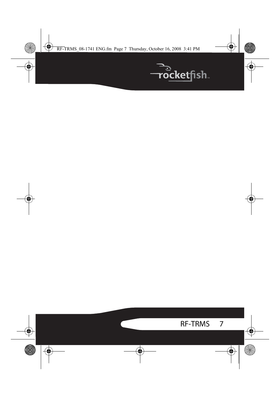 7rf-trms | RocketFish RF-TRMS User Manual | Page 7 / 8