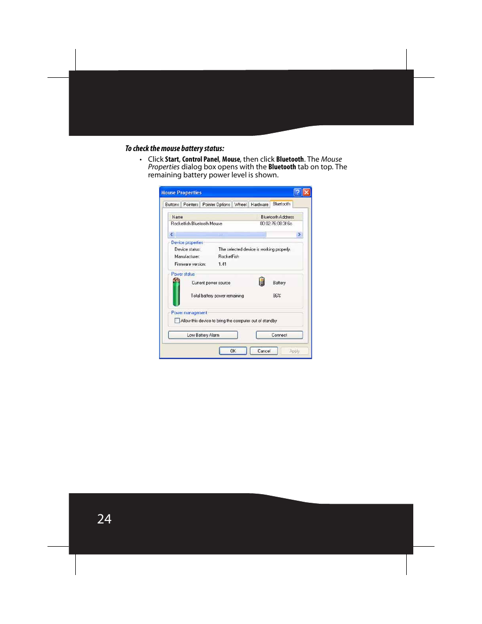 RocketFish RF-BTCMB02 User Manual | Page 24 / 35