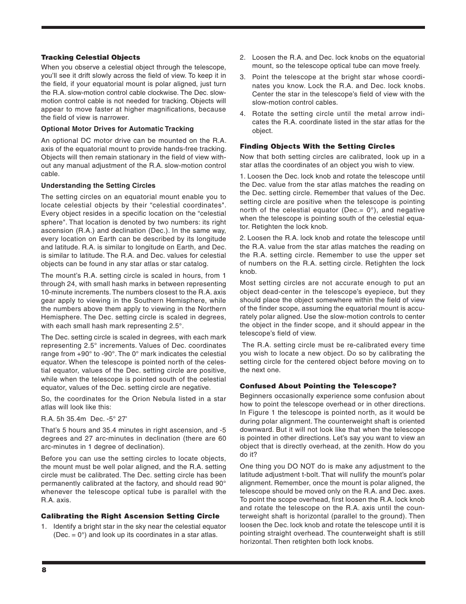 Orion STARMAX 90 EQ User Manual | Page 8 / 14