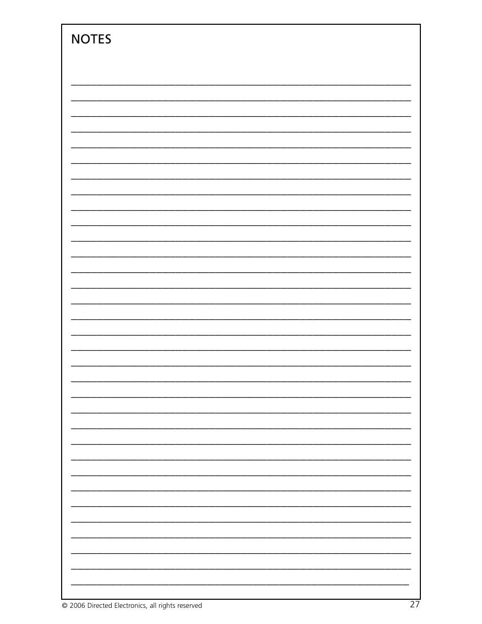 Orion HP-4600 User Manual | Page 28 / 28