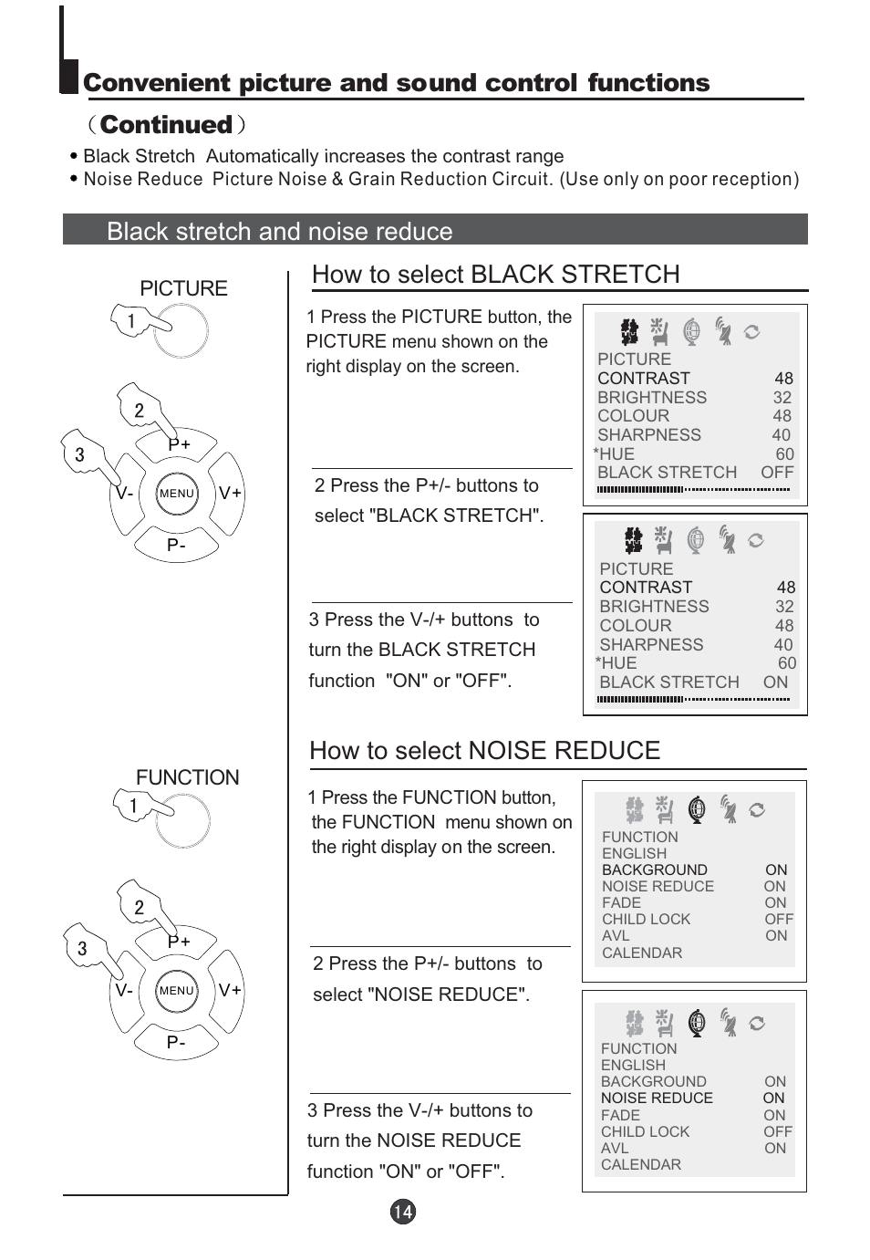 Orion TV/DVD-1432 User Manual | Page 15 / 36