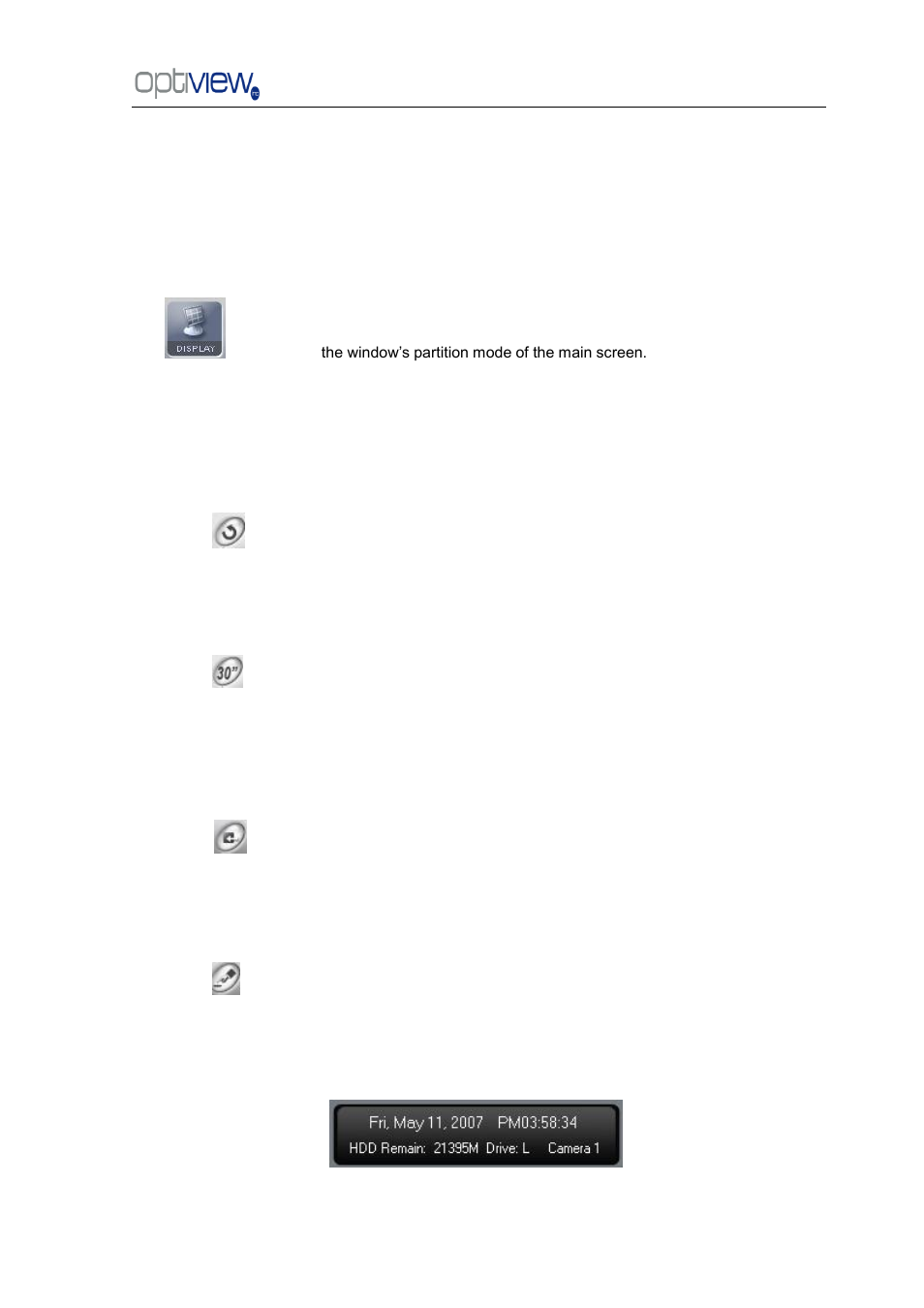 Interface description | Optiview G0521 User Manual | Page 9 / 81
