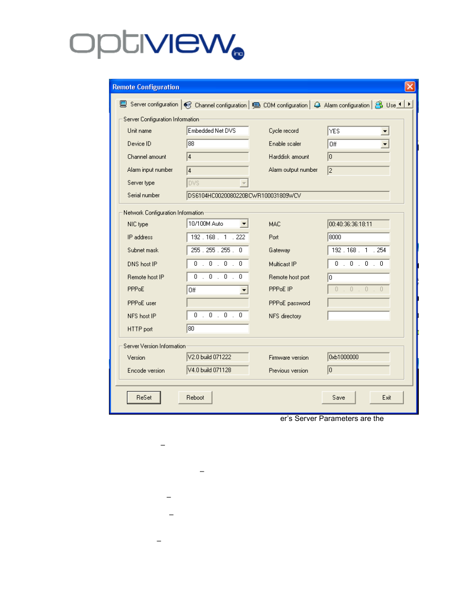 Optiview Enterprise Series User Manual | Page 12 / 35