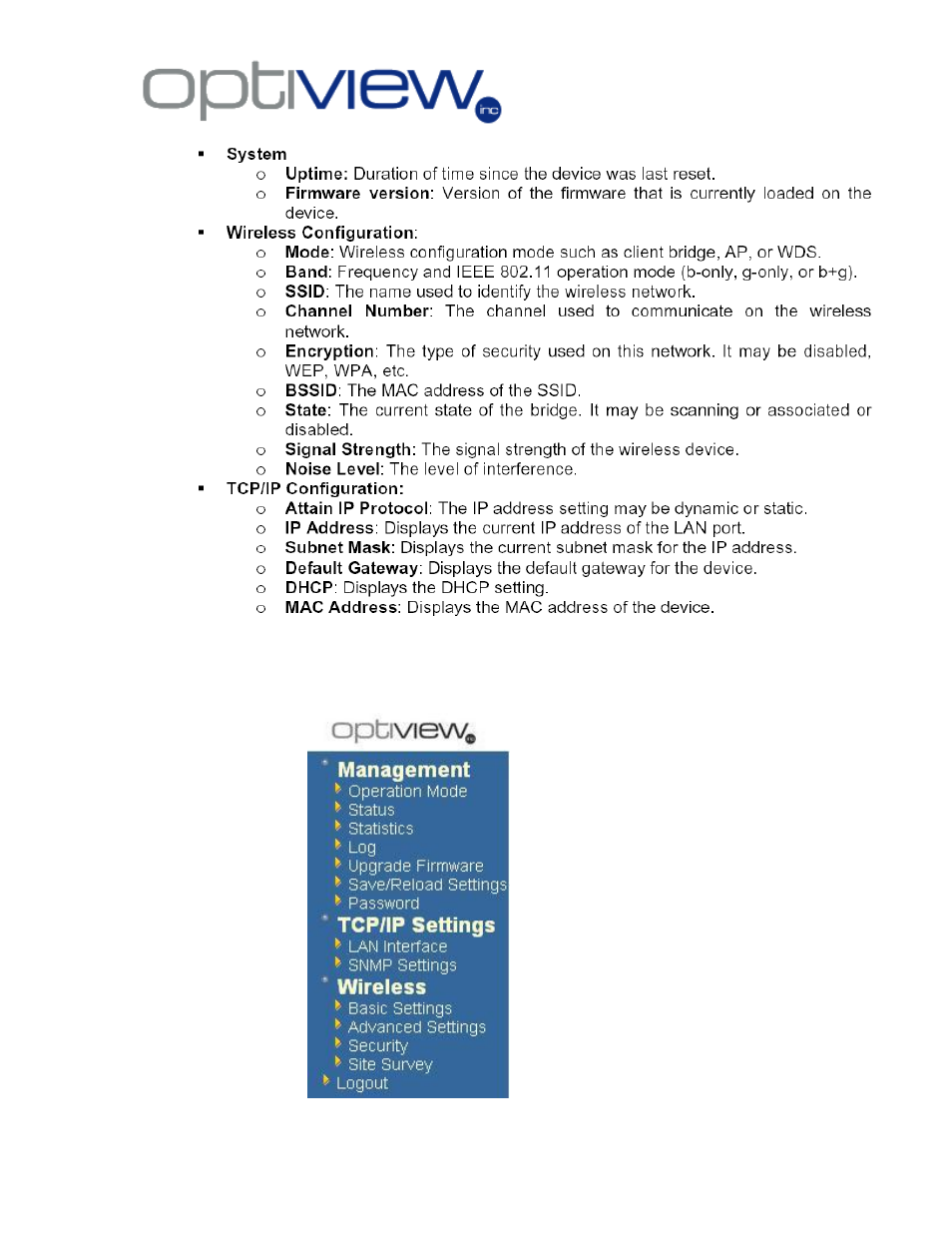 Optiview Enterprise Series User Manual | Page 27 / 35