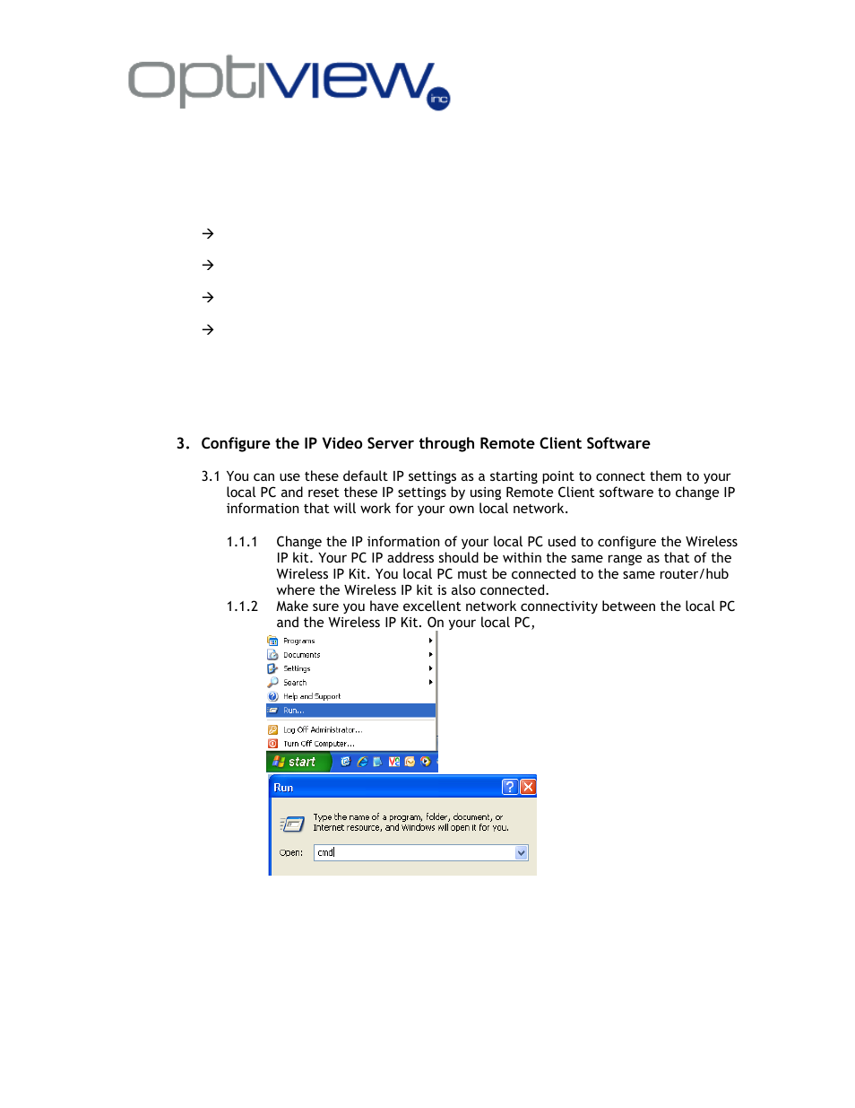 Optiview Enterprise Series User Manual | Page 7 / 35