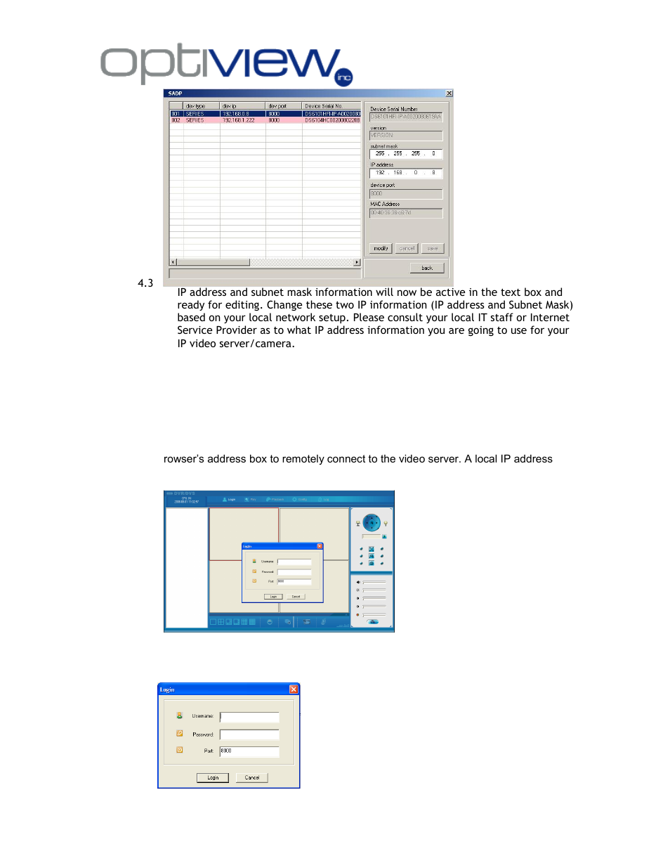 Optiview Enterprise Series User Manual | Page 9 / 35