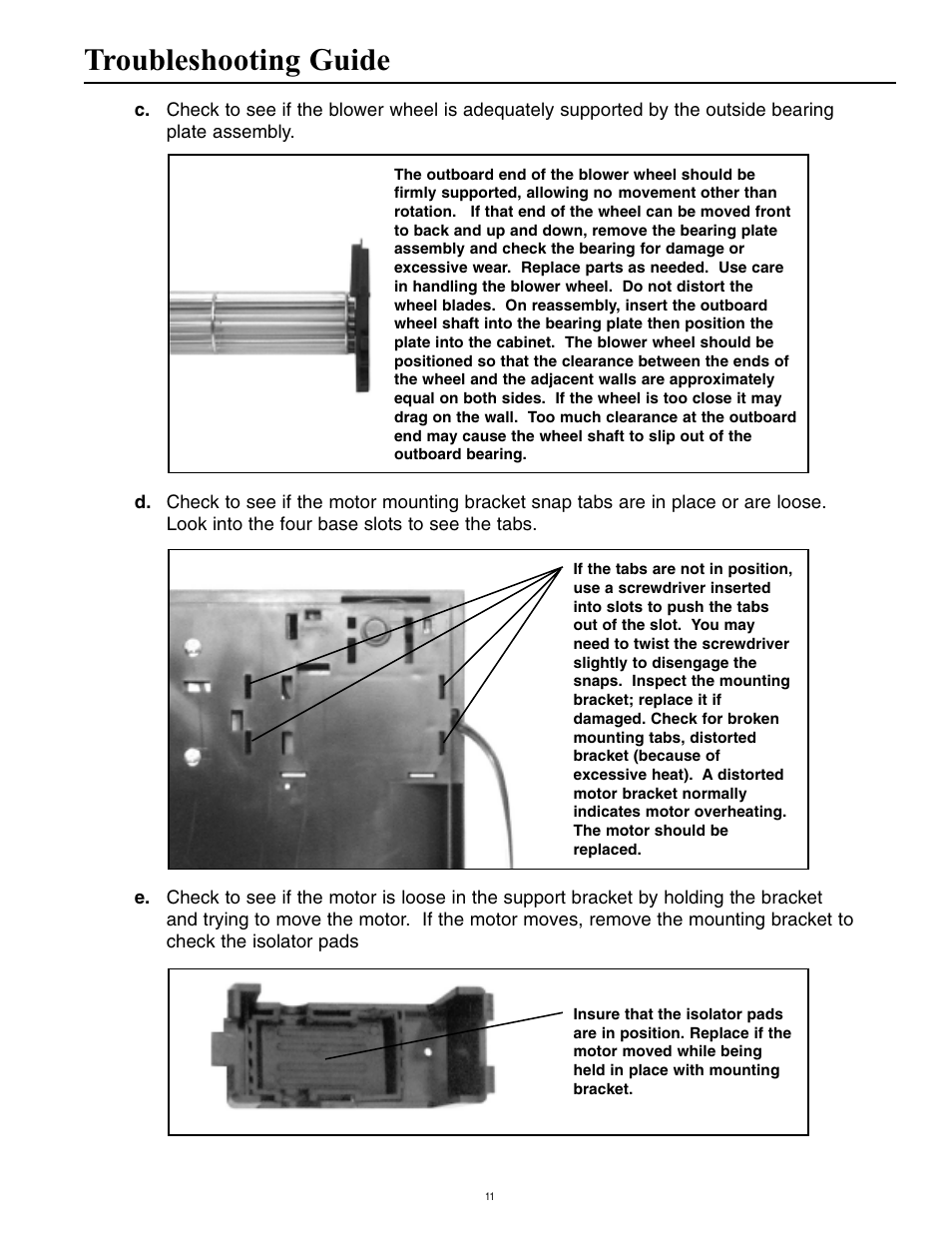 Troubleshooting guide | Oreck Super Air 5 447628 User Manual | Page 11 / 28