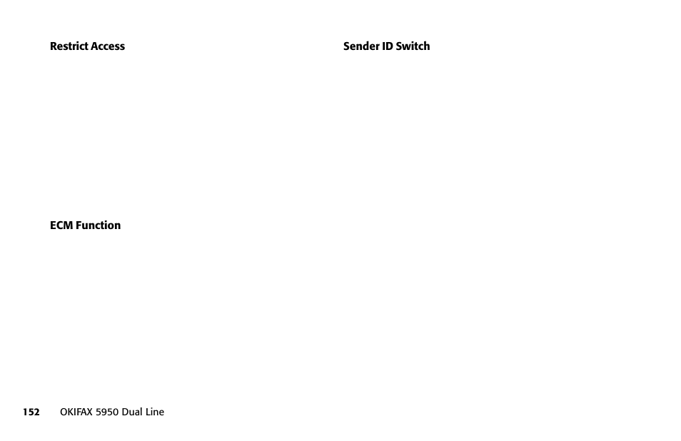 Oki FAX 5950 User Manual | Page 166 / 248