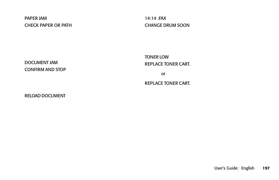 Oki FAX 5950 User Manual | Page 211 / 248