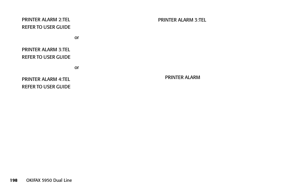 Oki FAX 5950 User Manual | Page 212 / 248