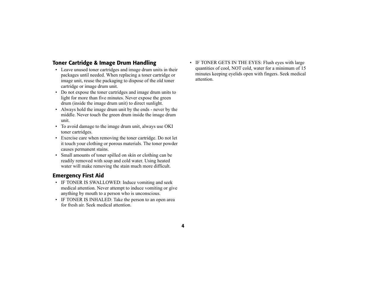 Oki 56801 User Manual | Page 10 / 124