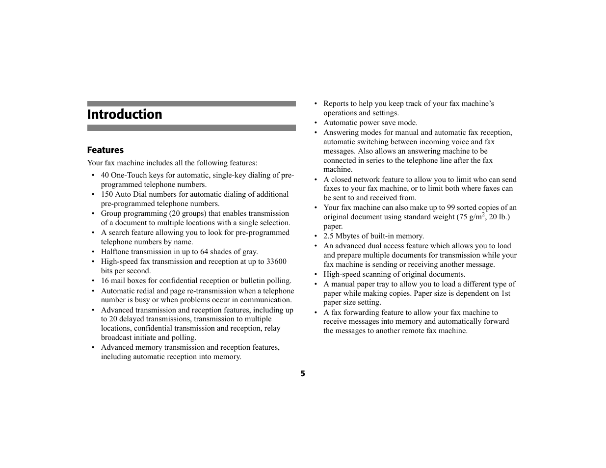 Introduction | Oki 56801 User Manual | Page 11 / 124