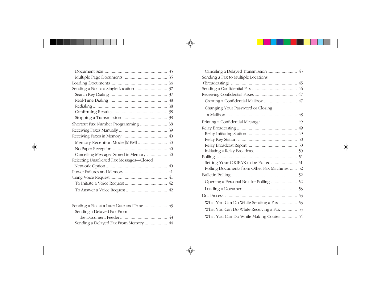 Oki 5300 Plus User Manual | Page 11 / 109