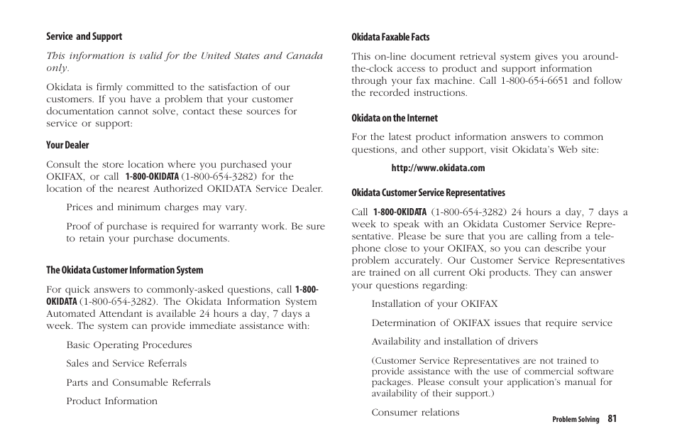 Oki 5300 Plus User Manual | Page 94 / 109