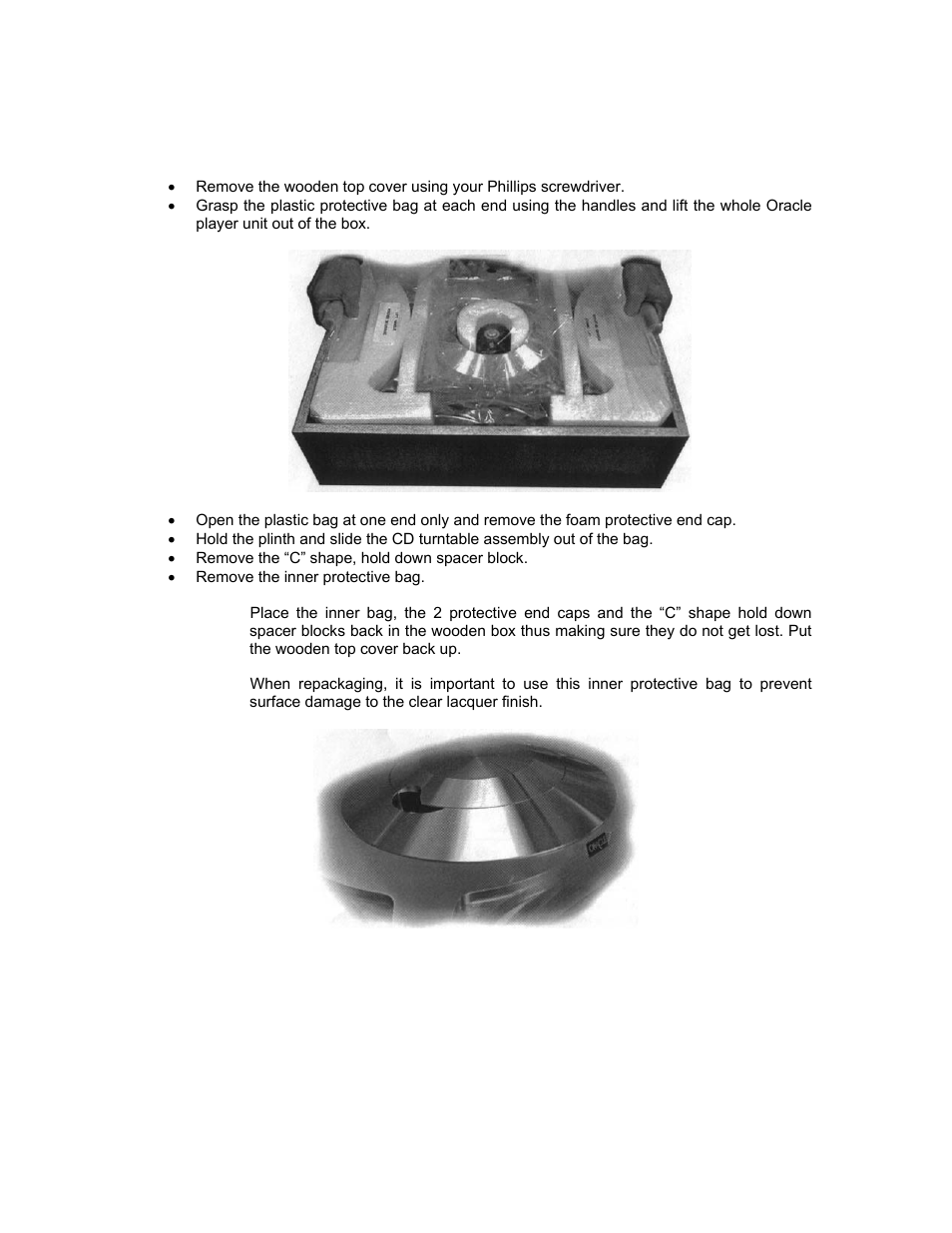 Oracle Audio Technologies CD 2000 User Manual | Page 6 / 21