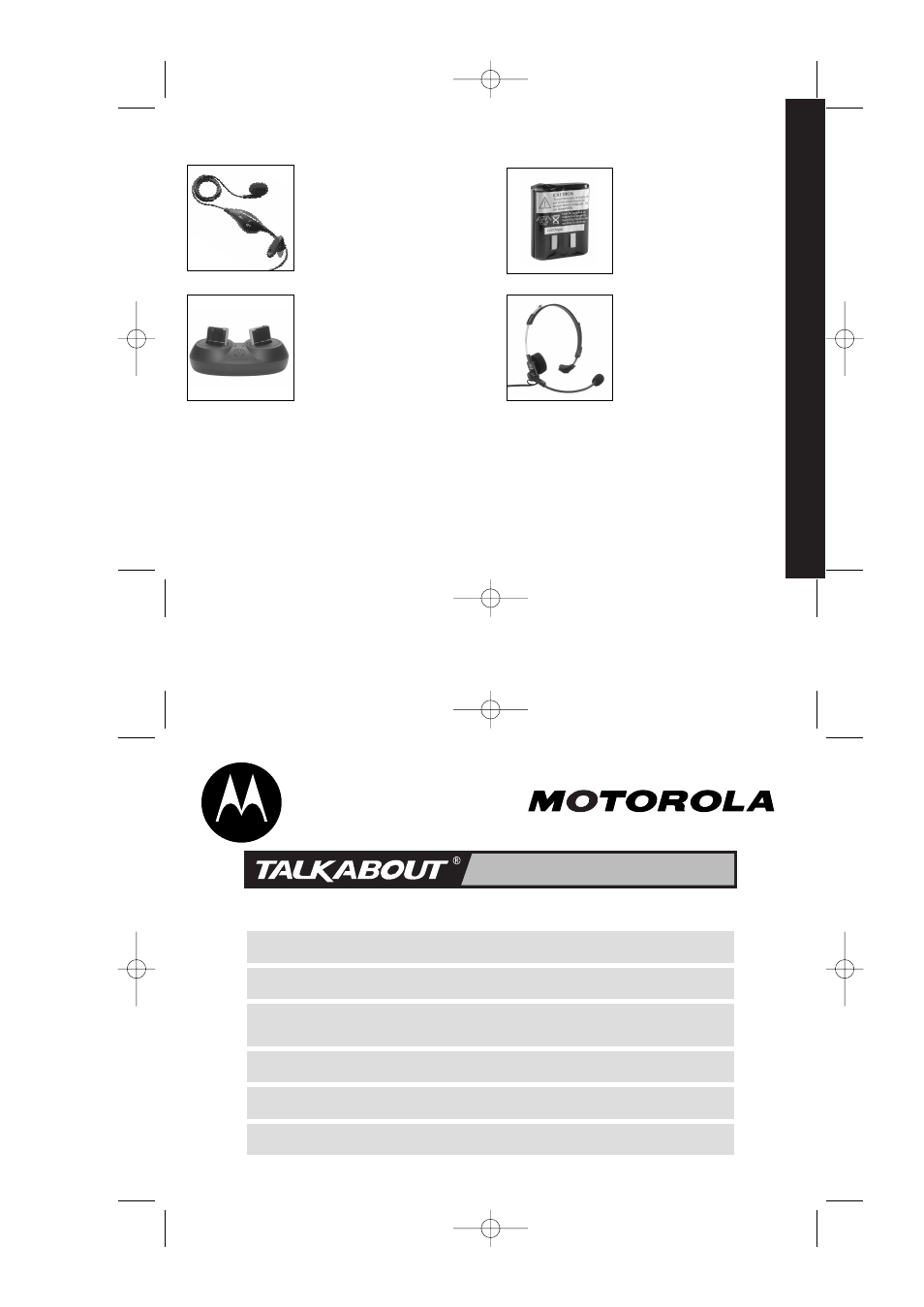 Uhf-cb recreational two-way radio | Oricom T5539 User Manual | Page 10 / 12