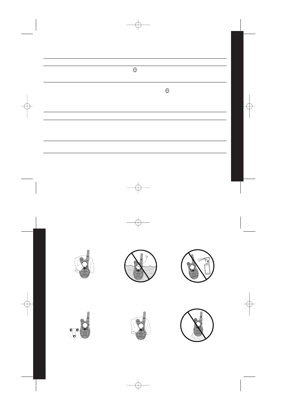 English | Oricom T5539 User Manual | Page 8 / 12