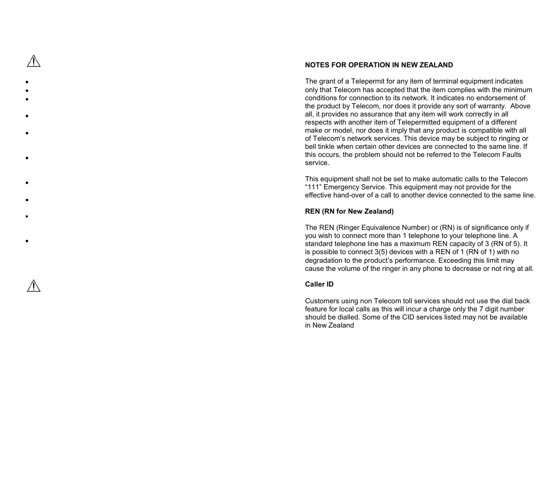 Oricom P90 User Manual | Page 2 / 8