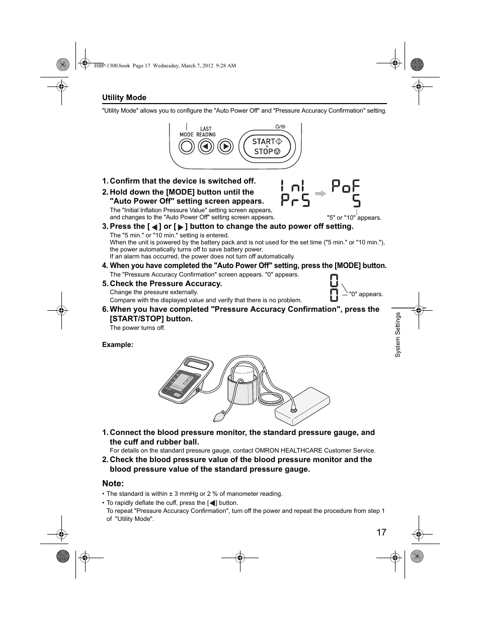 Omron Professional Blood Pressure Monitor HBP-1300 User Manual | Page 19 / 40