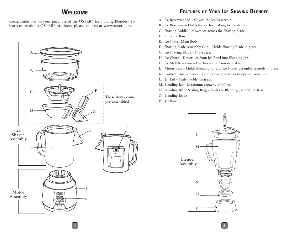 Oster BLSTET-C User Manual | Page 3 / 6