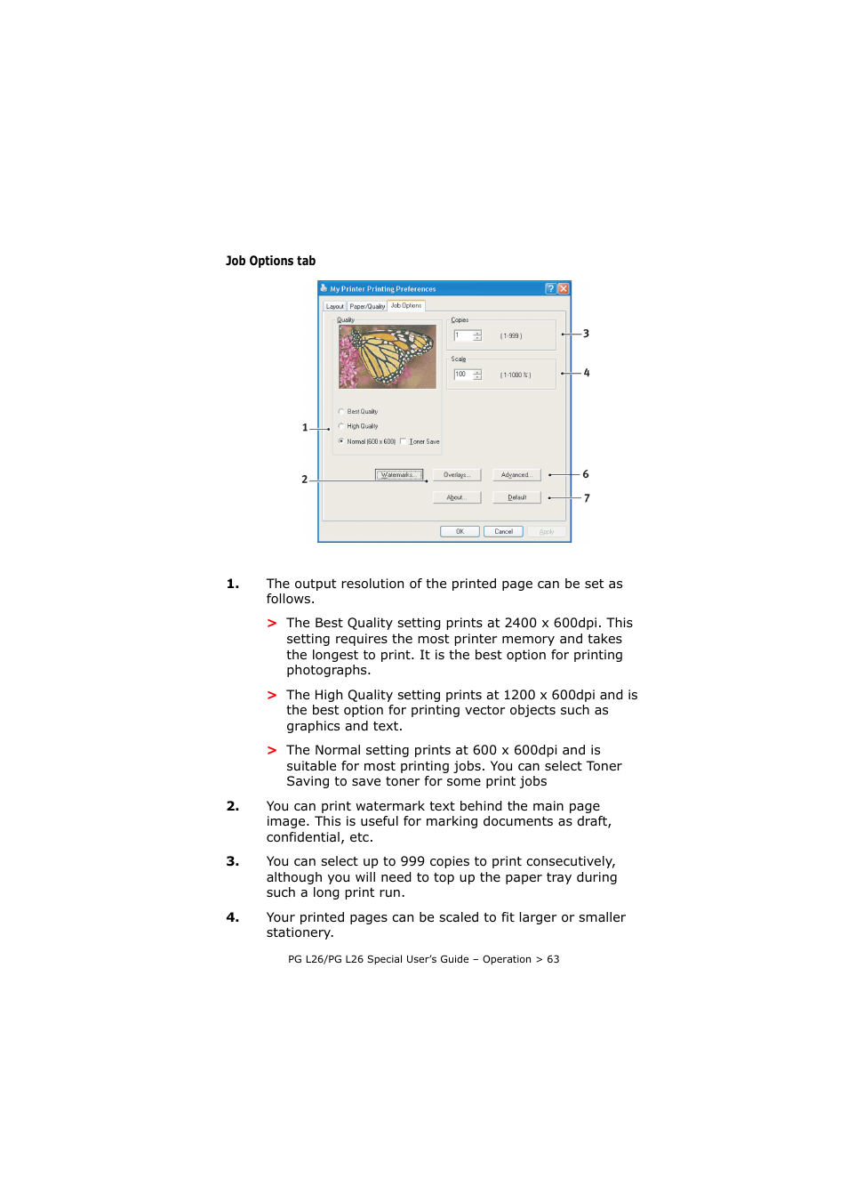 Olivetti PG L26 Special User Manual | Page 63 / 93